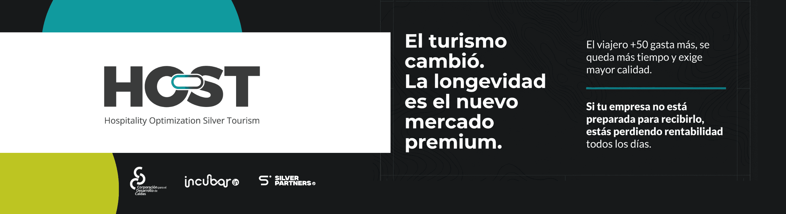 Banner HOST - Silver Partners Turismo Activo 50+